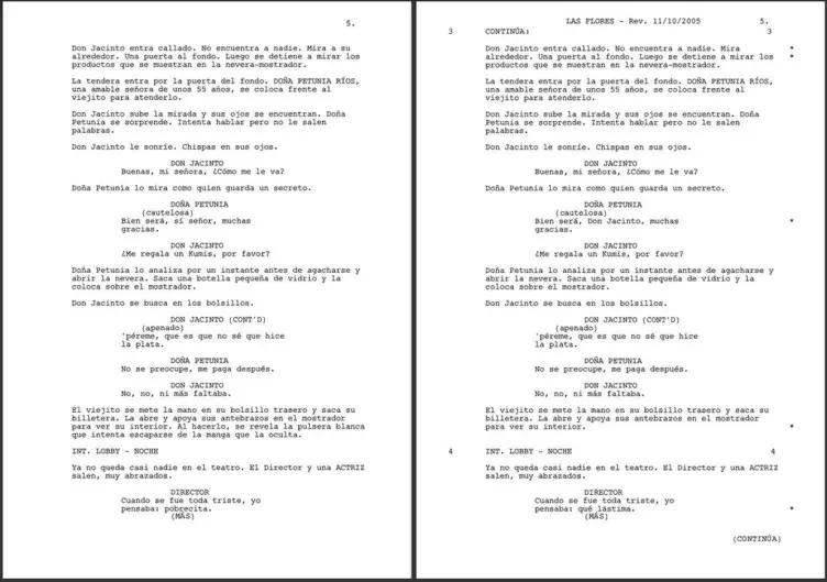 Diferencia entre guion y libreto cinematográfico