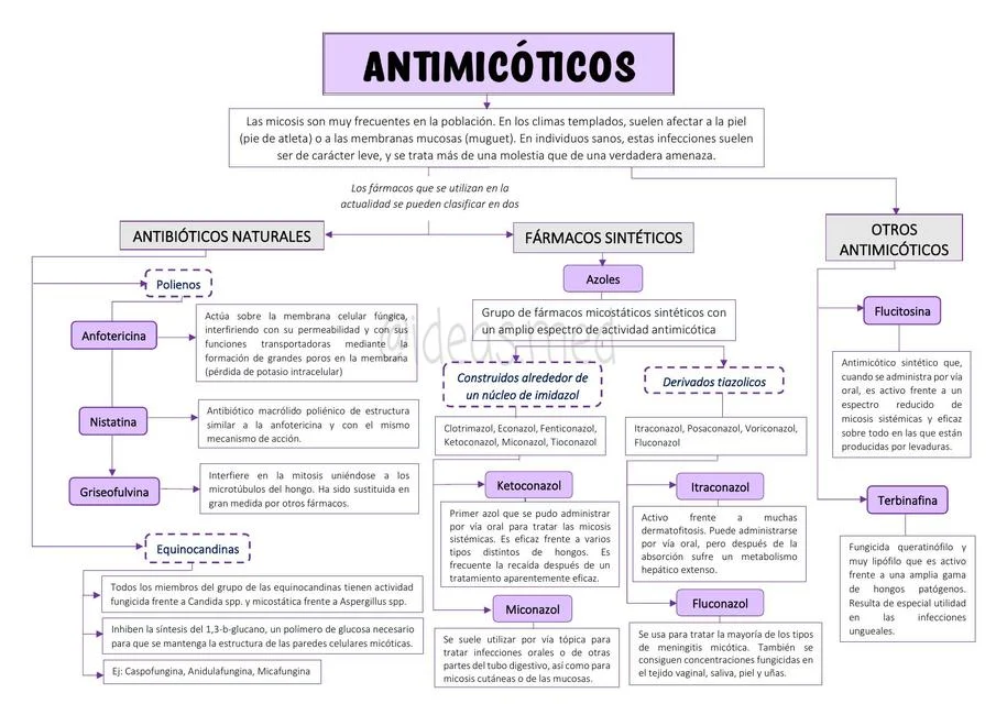 Diferencia entre ketoconazol y miconazol