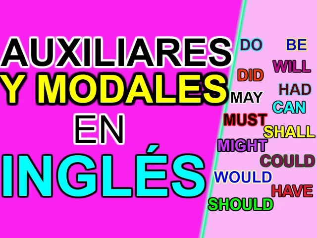 Diferencia entre verbos modales y auxiliares