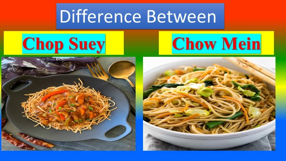 Diferencia entre Chop Suey y Chow Mein