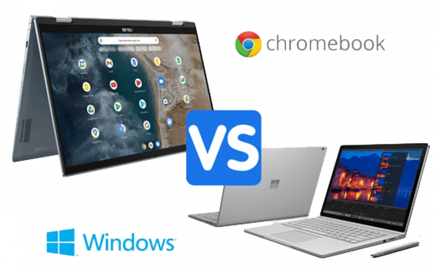 Diferencia entre Chromebook y computadora portátil