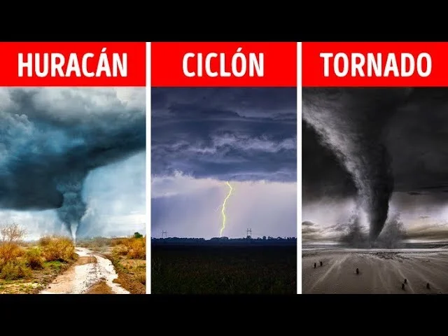Diferencia entre ciclón y tornado