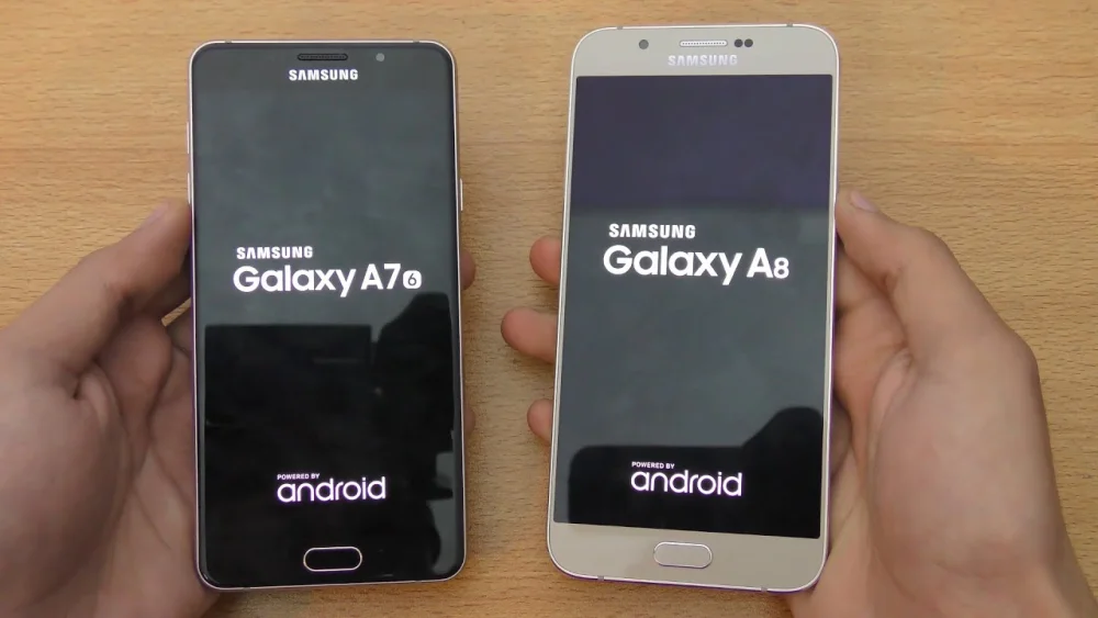 Diferencia entre el Samsung Galaxy A8 y el A7 (2016)