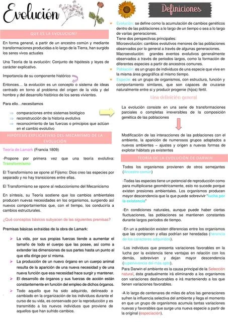 Diferencia entre evolución y especiación