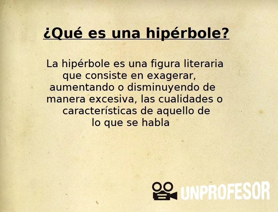 Diferencia entre exageración e hipérbole