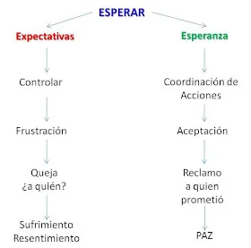 Diferencia entre expectativa y esperanza