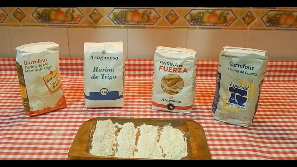 Diferencia entre harina de pan y harina común