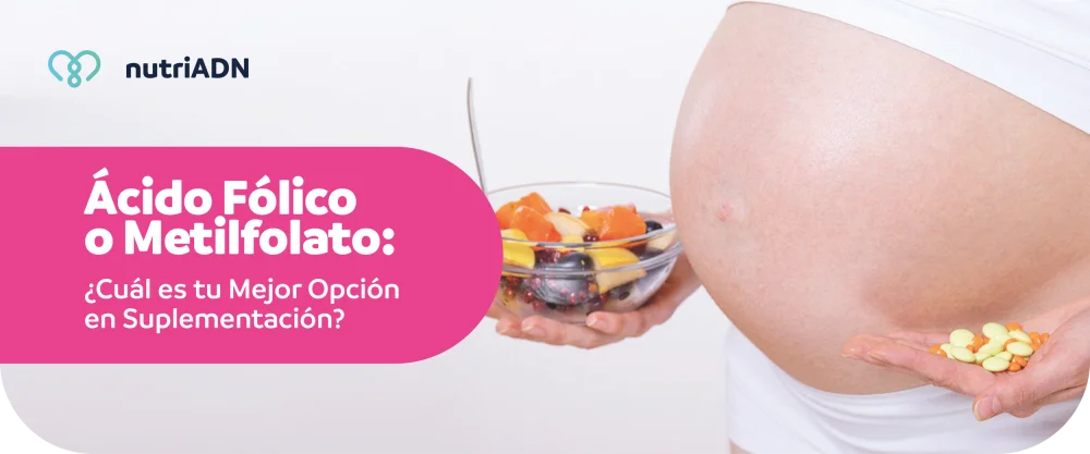 Diferencia entre L-metilfolato y ácido fólico