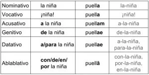 Diferencia entre nominativo y acusativo