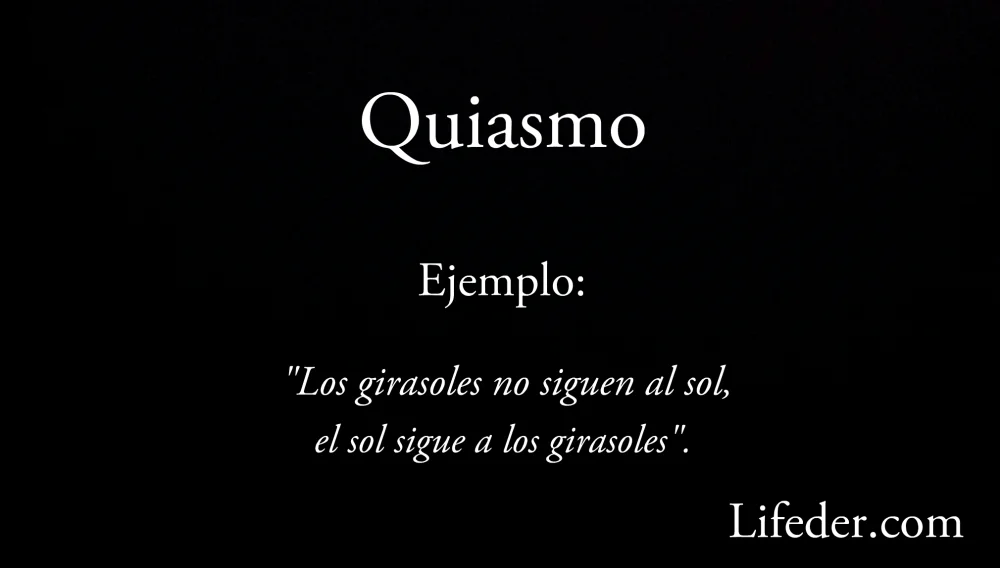 ¿Qué es un quiasmo?
