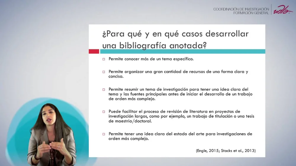 ¿Qué es una bibliografía anotada?