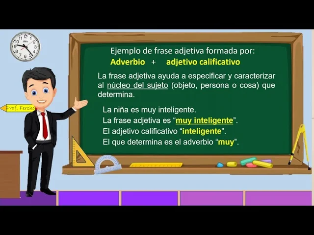 ¿Qué es una frase adjetiva?
