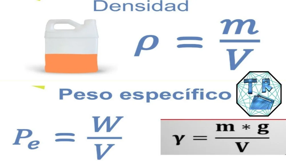 Diferencia entre densidad y gravedad específica