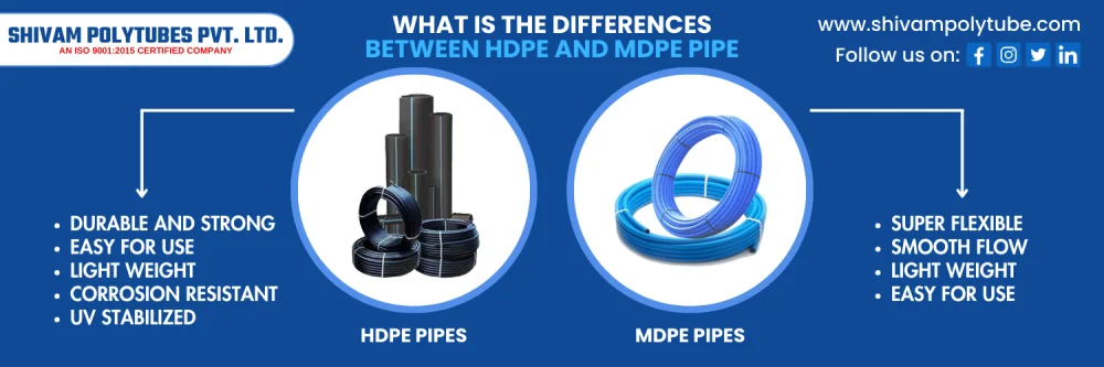 Diferencia entre HDPE y MDPE