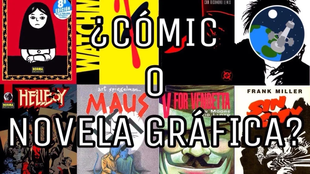 Diferencia entre novela gráfica y cómic