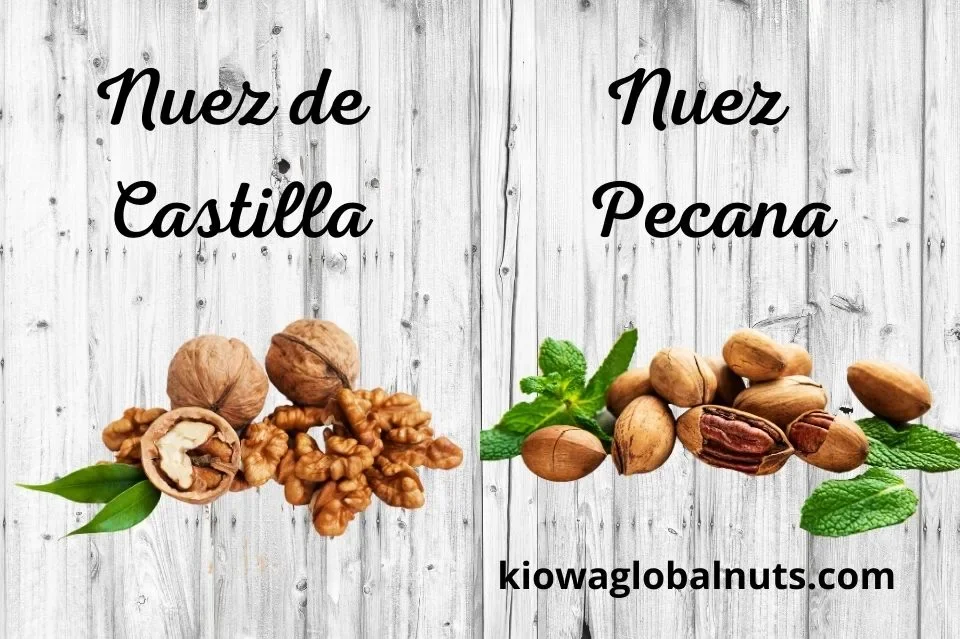 Diferencia entre nueces pecanas y nueces