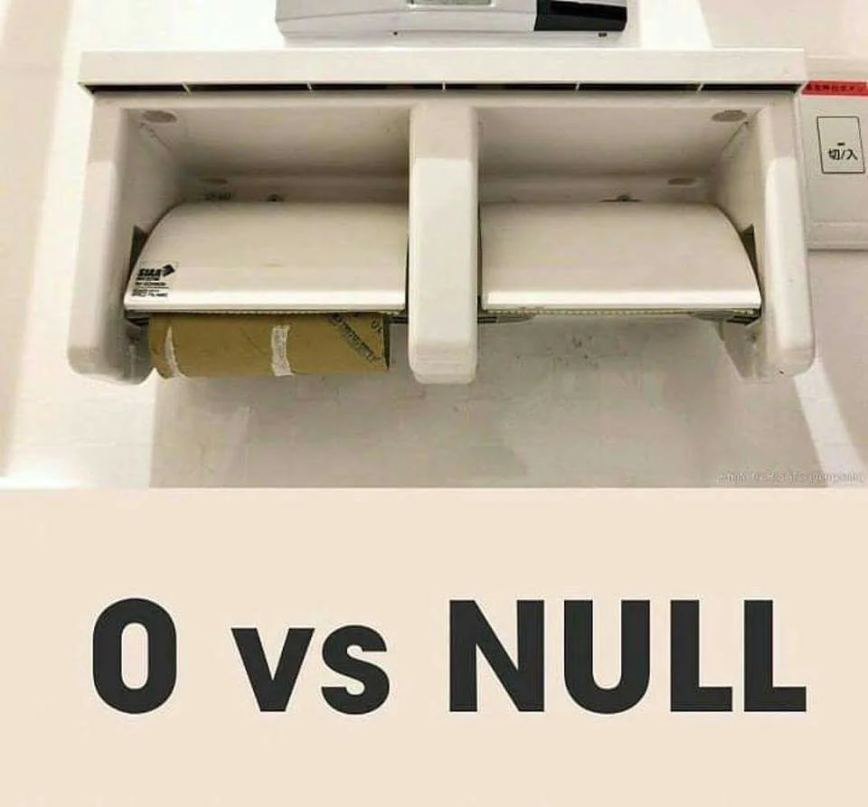 Diferencia entre nulo y vacío
