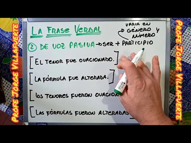 ¿Qué es una frase verbal?