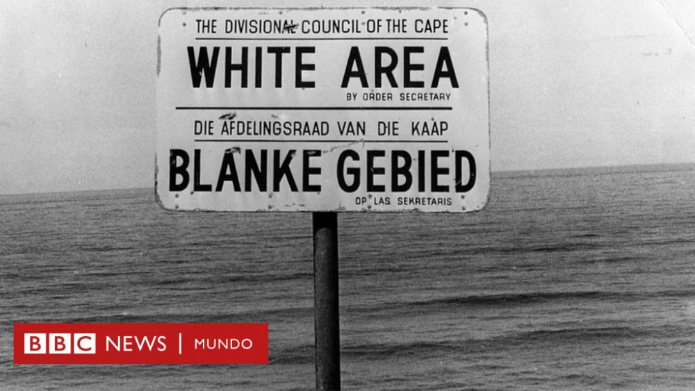 ¿Qué fue el apartheid en Sudáfrica?