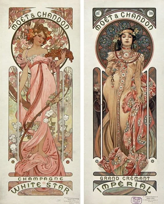 ¿Qué influyó en el Art Nouveau?
