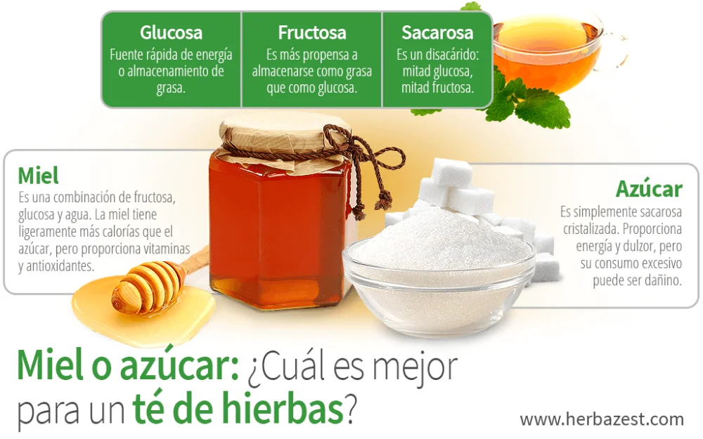 Diferencia entre azúcar y miel
