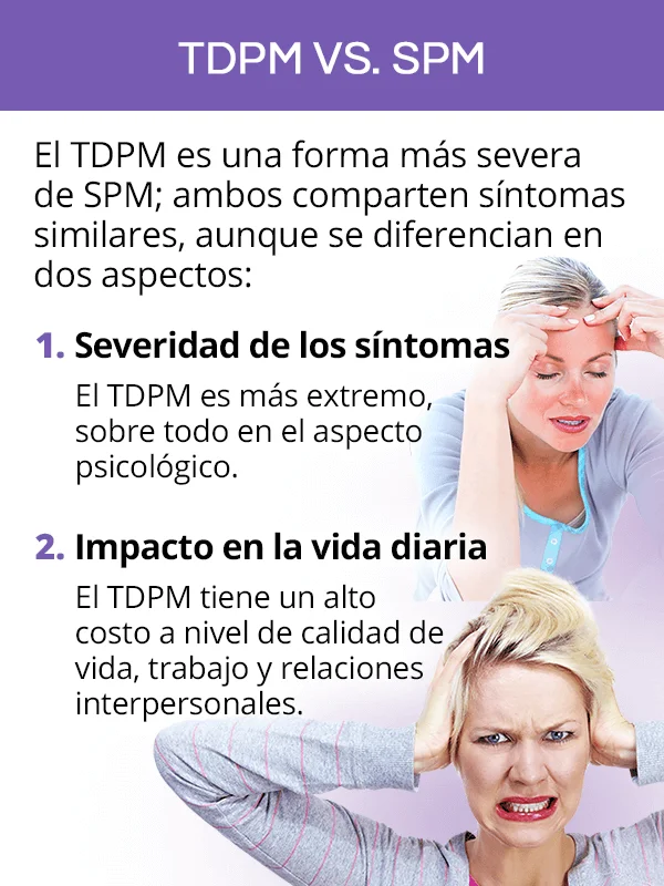 Diferencia entre el TDPM y el SPM