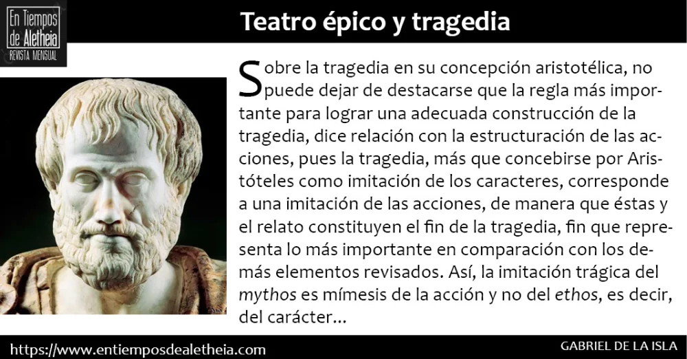 Diferencia entre el teatro épico y el teatro dramático