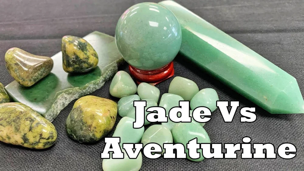 Diferencia entre la aventurina verde y el jade