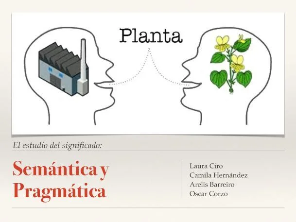 Diferencia entre semántica y pragmática