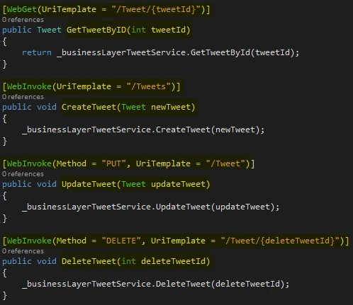 Diferencia entre WebGet y WebInvoke