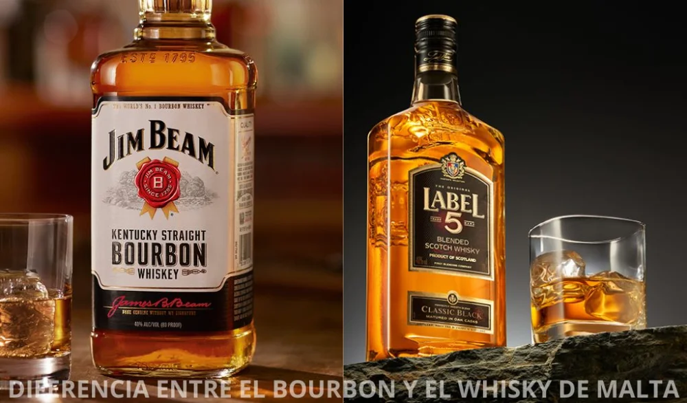 Diferencia entre whisky y bourbon