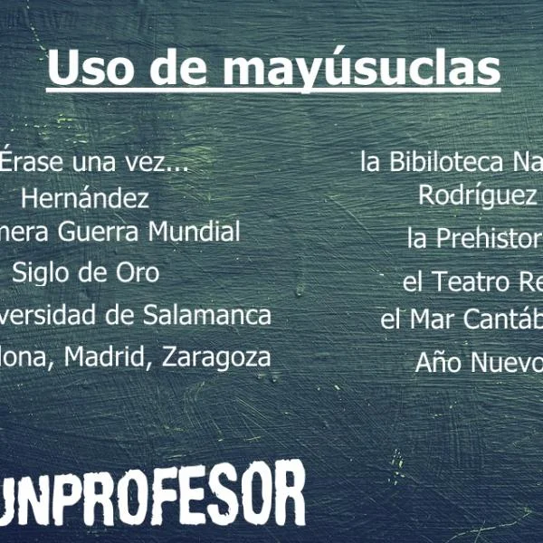 ¿Qué palabras usar con mayúscula en un título?