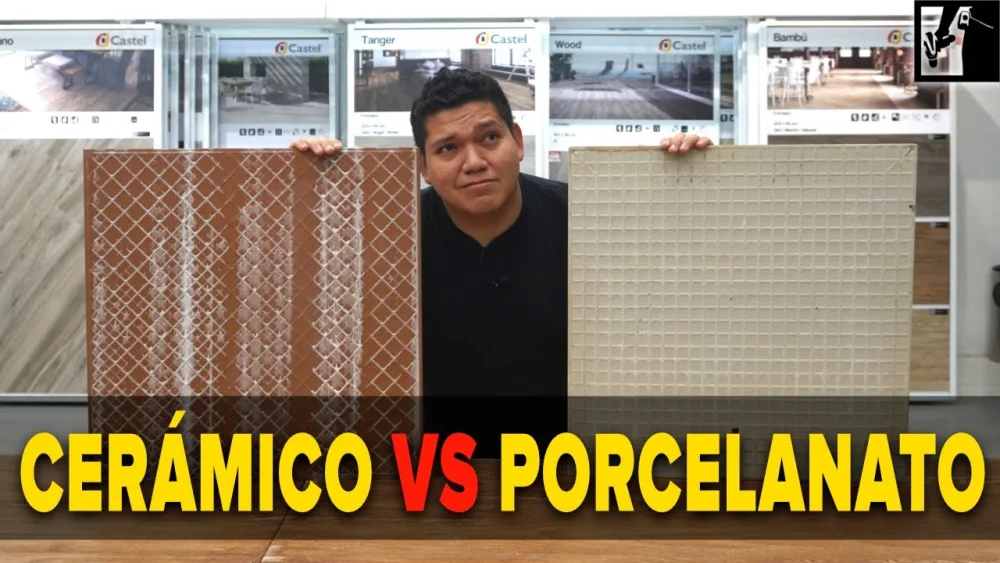 Diferencia entre baldosas de porcelana y cerámica