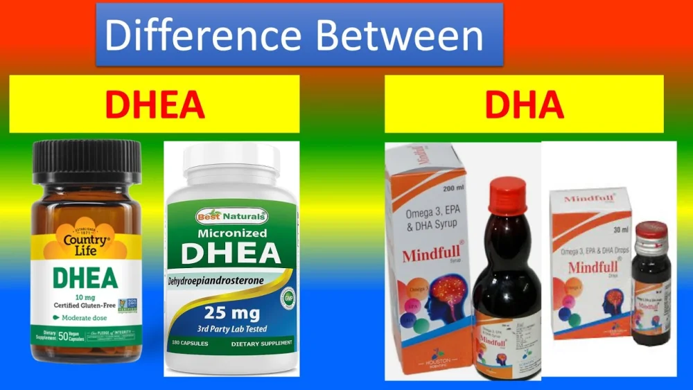 Diferencia entre DHEA y DHA