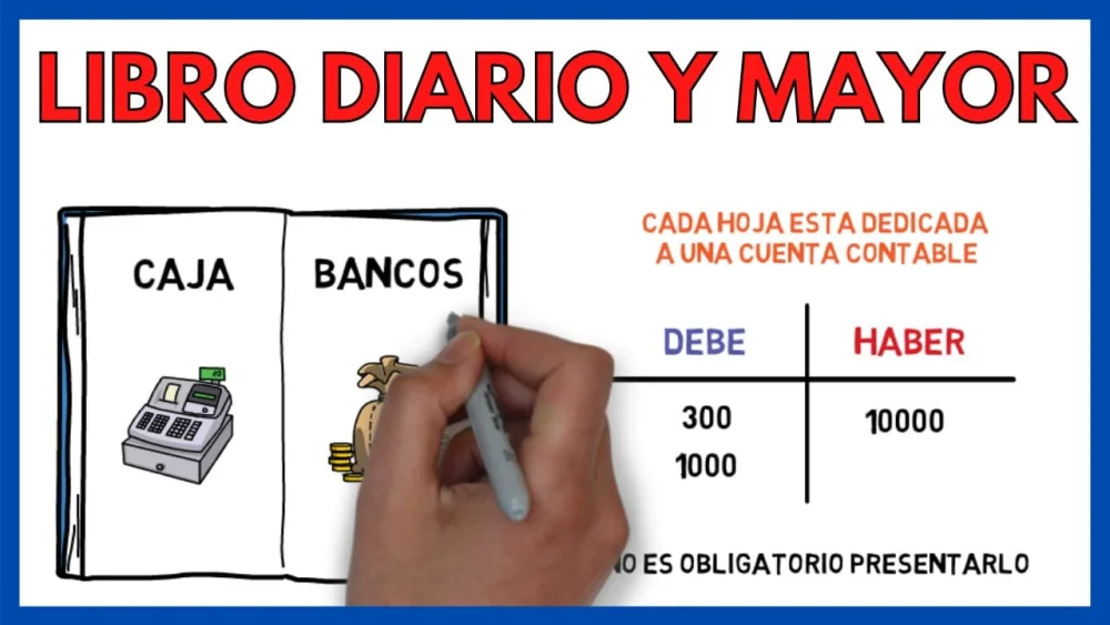 Diferencia entre diario y libro mayor