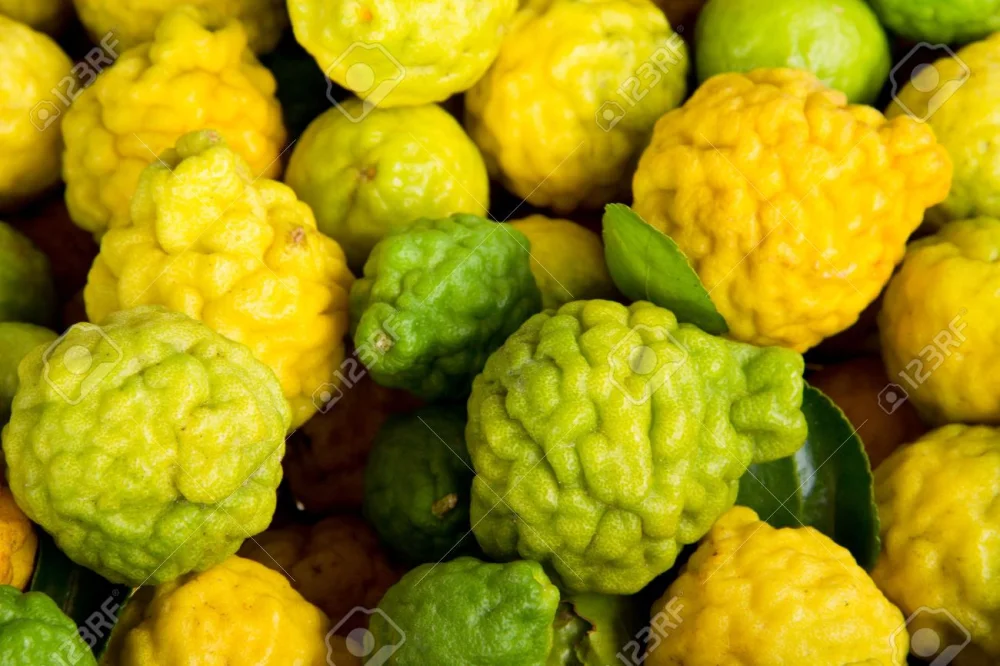 Diferencia entre la bergamota y la lima kaffir