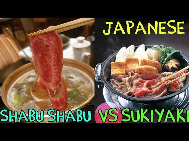 Diferencia entre Shabu Shabu y Sukiyaki