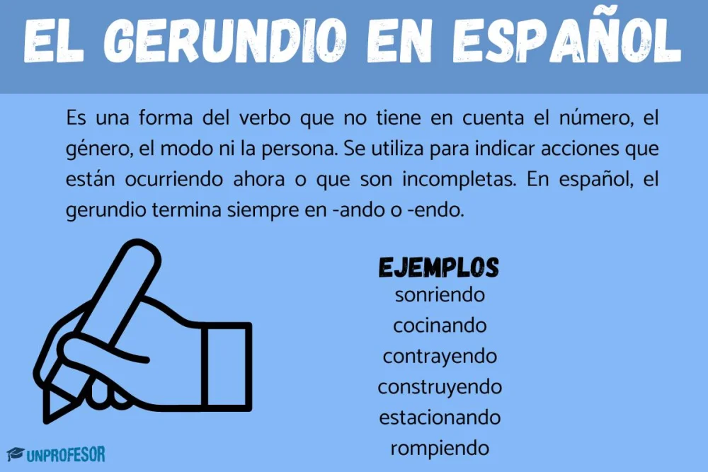 ¿Qué son los gerundios?