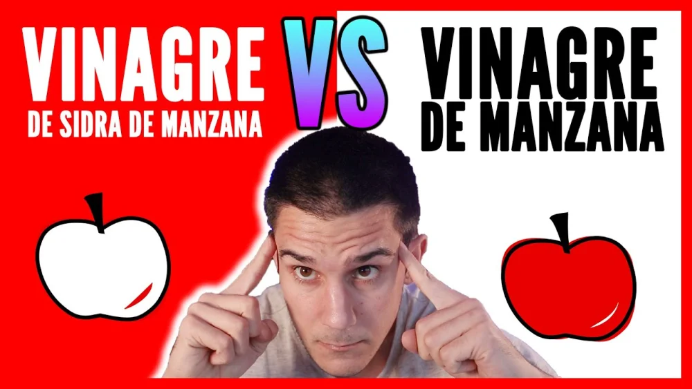 Diferencia entre el vinagre de sidra de manzana y el vinagre de sidra