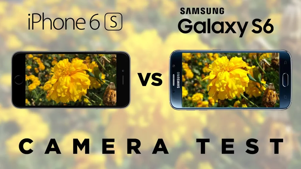 Diferencia entre la cámara del iPhone 6S y la del Galaxy S6