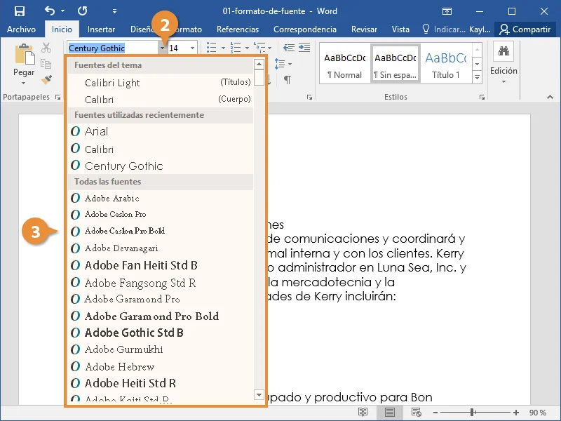 Cómo agregar fuentes en Microsoft Word