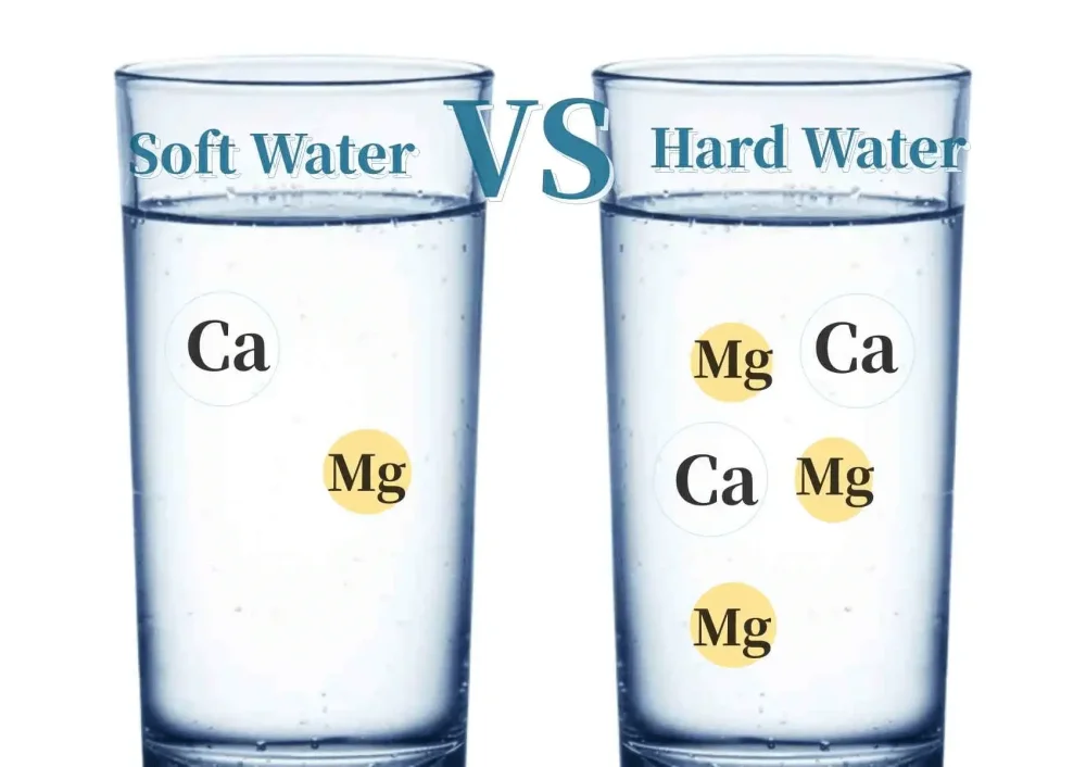 Diferencia entre agua dura y agua blanda