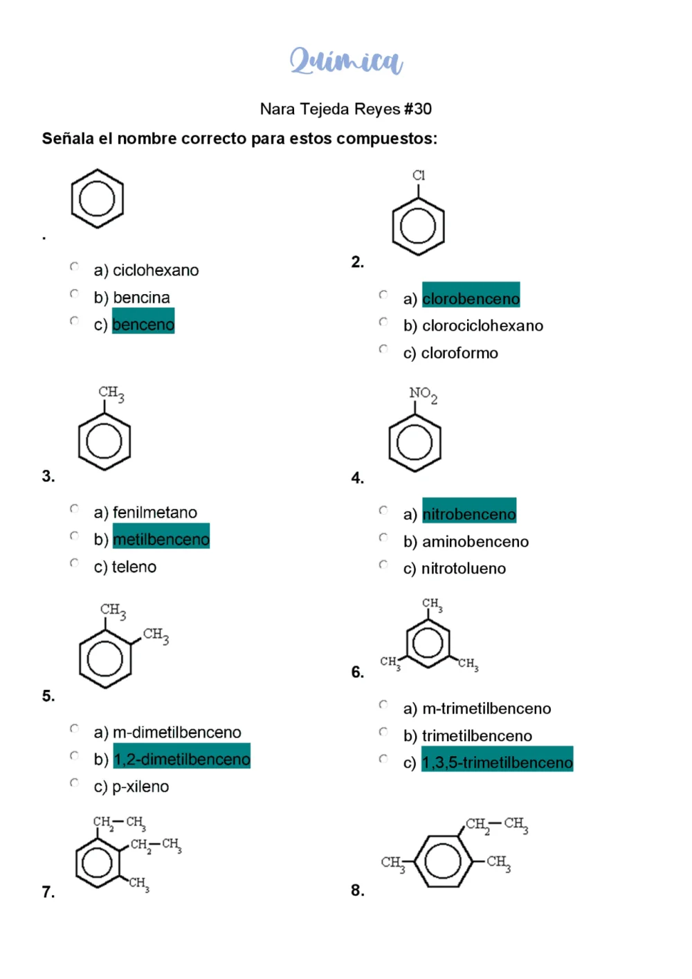 Diferencia entre benceno y bencina