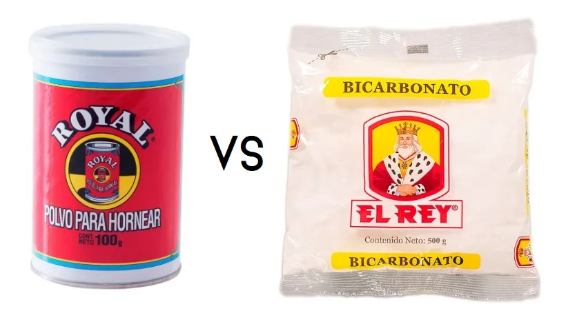 Diferencia entre bicarbonato de sodio y polvo para hornear