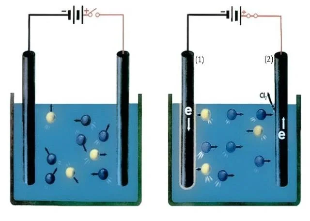 Diferencia entre electrodos activos e inertes
