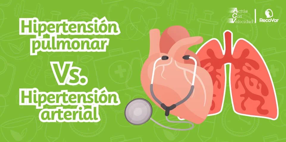 Diferencia entre hipertensión pulmonar e hipertensión