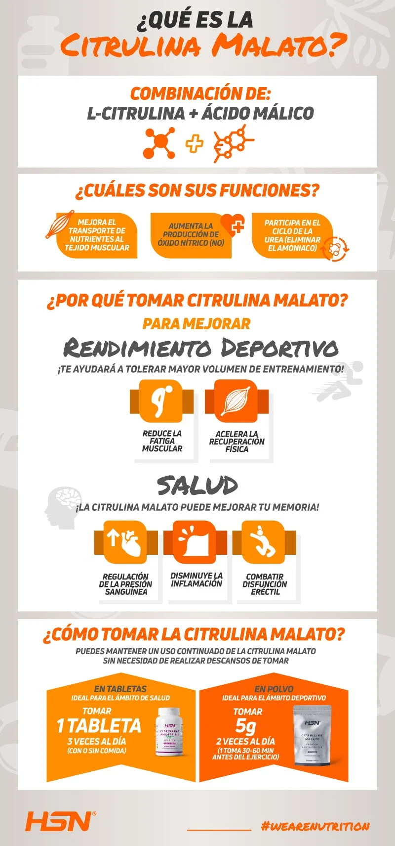 Diferencia entre la citrulina malato y la L-citrulina