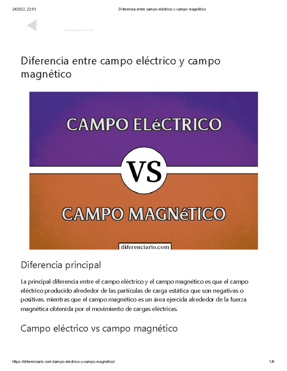 Diferencia entre electrostático y magnetostático