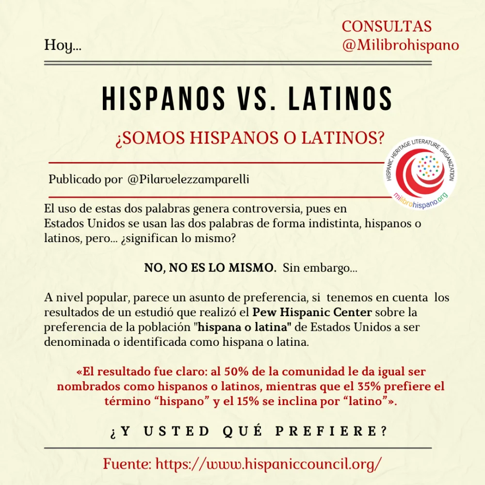 Diferencia entre hispano y latino