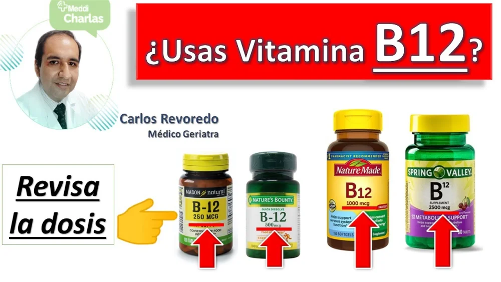 Diferencia entre la vitamina B y la vitamina B12